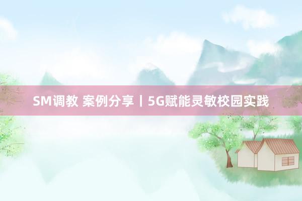 SM调教 案例分享丨5G赋能灵敏校园实践